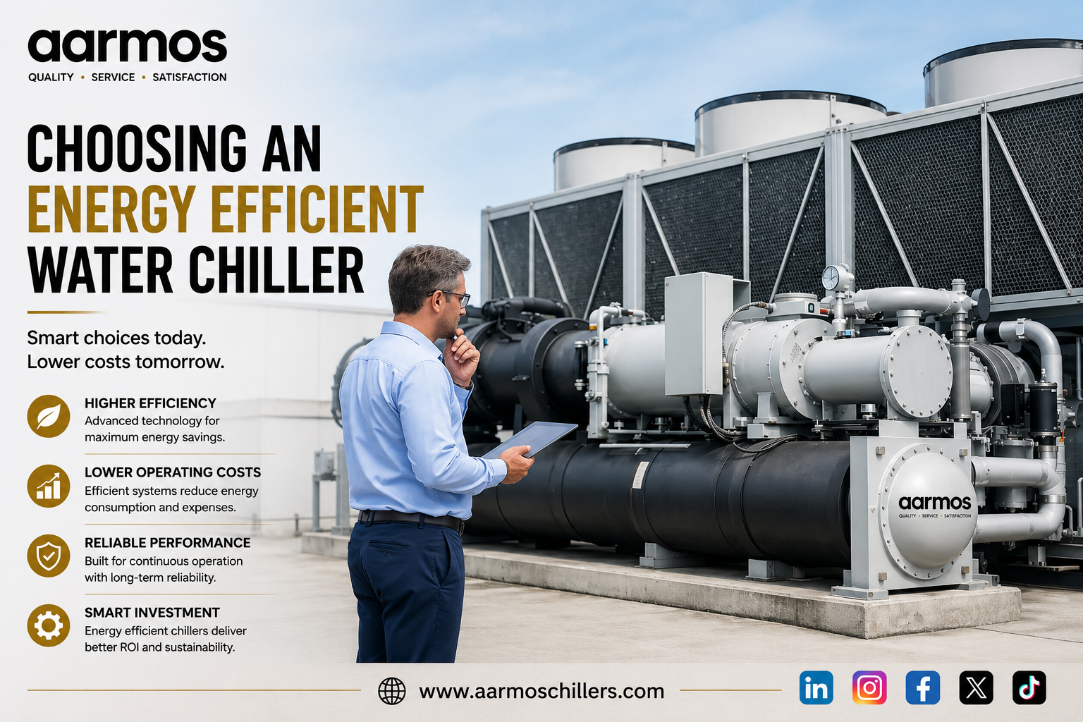 Choosing an Energy Efficient Aarmos Water Chiller
