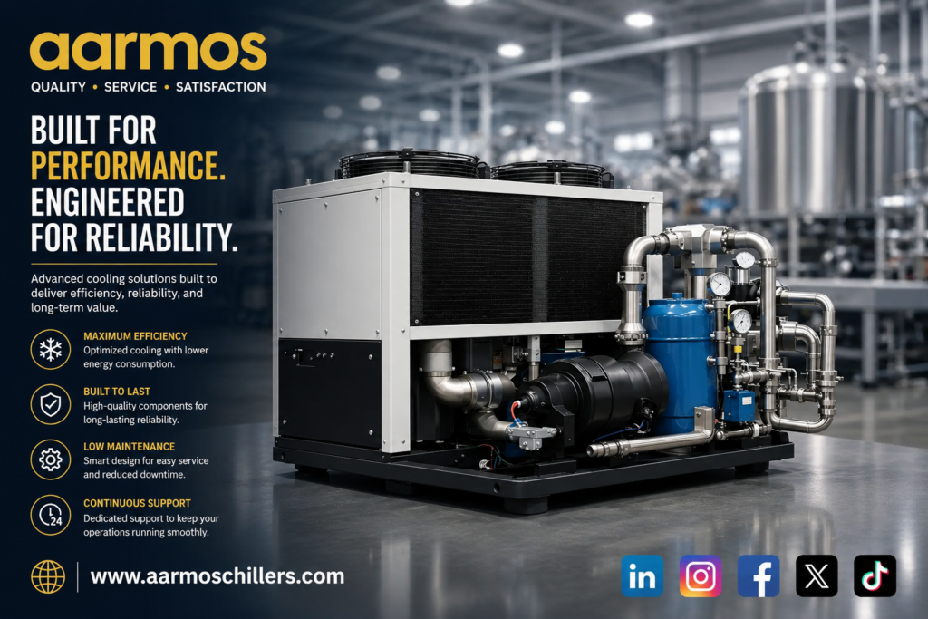 aarmos Water Chillers for Reliable Process Cooling
